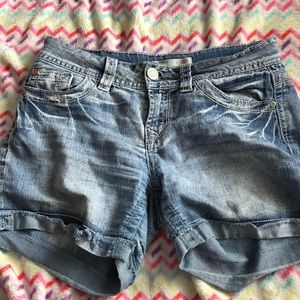 Used jean shorts